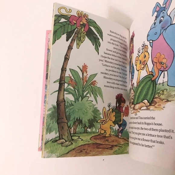 Vtg 1984 The Wuzzles Butterbear Plants  a Suprise Hardcover Book - Picture 11 of 14